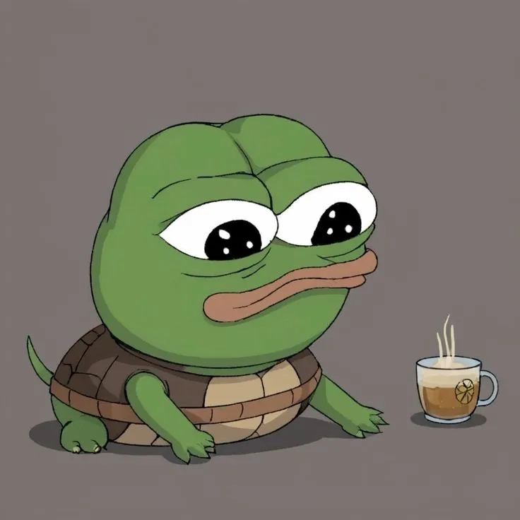 Meme ếch cute dễ thương nhưng vẫn đầy tinh nghịch