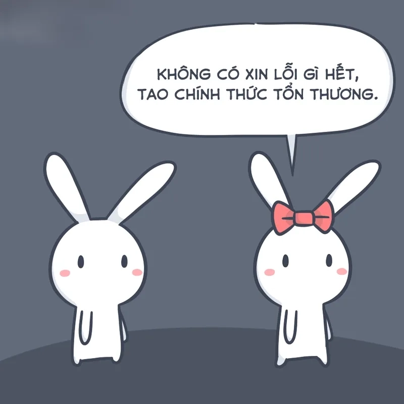 Loạt ảnh thỏ 7 màu meme nhàm nhang nhồ hot trend