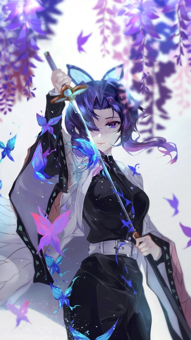 Tận hưởng vẻ đẹp huyền bí trong shinobu kochou anime