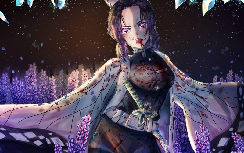 Tận hưởng vẻ đẹp huyền bí qua hình ảnh anime shinobu
