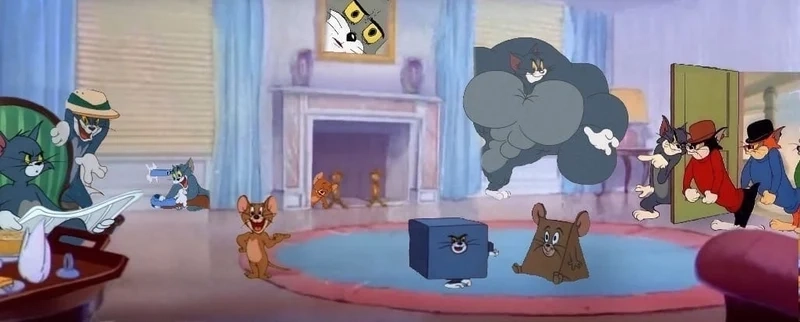 Cười thả ga với meme ảnh tom và jerry hài hước, cực mặn