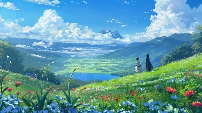 Trang trí mạng xã hội bằng avatar phong cảnh chill