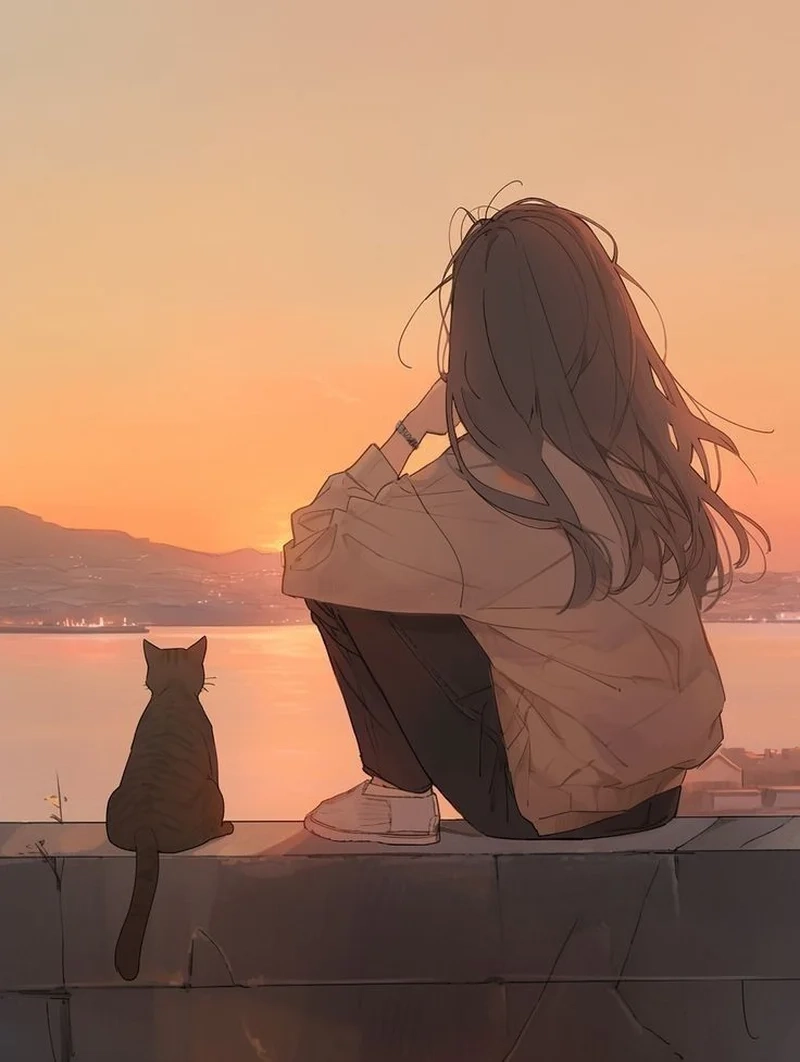 Tận hưởng vẻ đẹp tâm trạng với hình avatar buồn cô đơn nữ