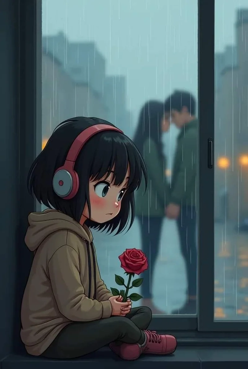 Thể hiện sự cô đơn với gái cô đơn avatar buồn thật tinh tế