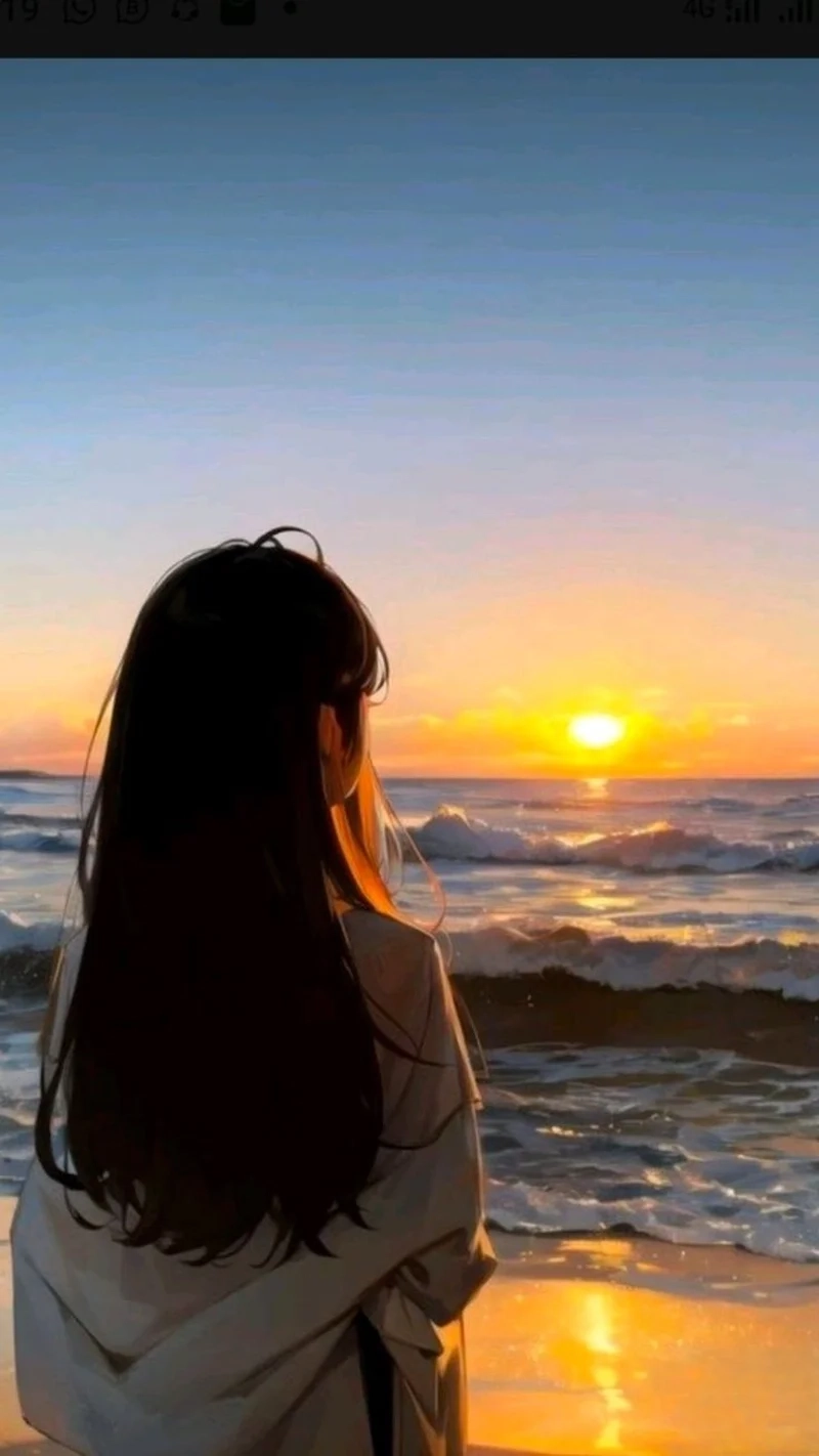 Ngắm sự bí ẩn của ảnh đẹp che mặt avatar cô gái quay lưng