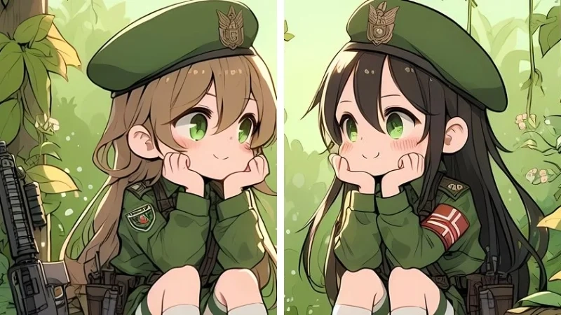 Thể hiện cá tính mạnh mẽ cùng avatar đôi bạn thân nữ ngầu