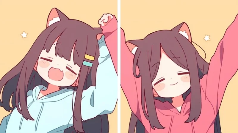 Tạo nét vui nhộn cho profile với avatar đôi bạn thân nữ vô tri