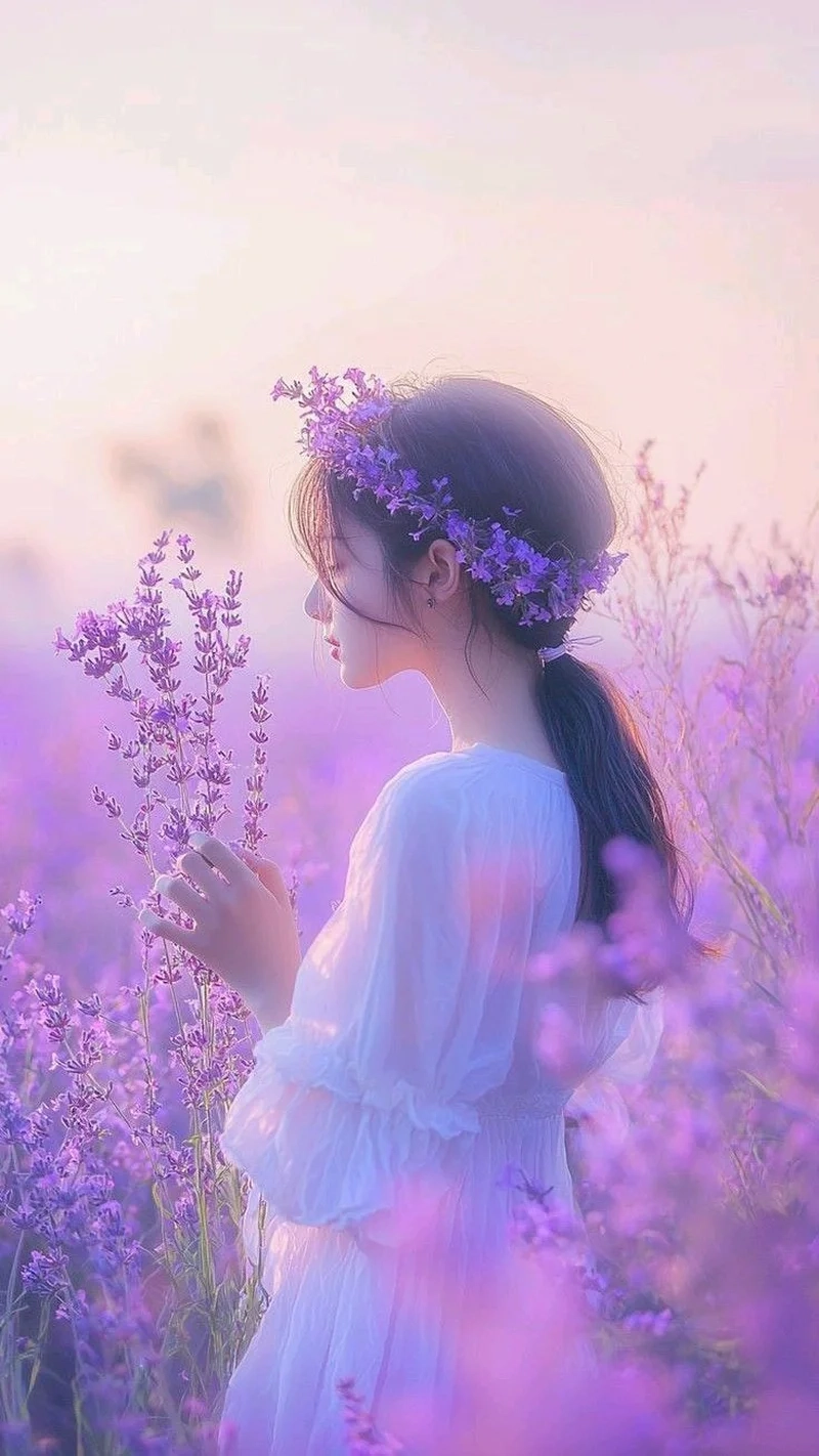 Trang trí hồ sơ độc đáo bằng hình avatar màu tím