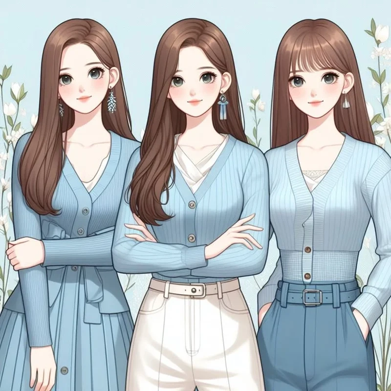 Ngắm nét ngầu đầy cá tính trong avatar nhóm 3 người ngầu