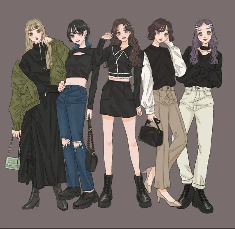 Check-in với avatar nhóm nhiều người thật nổi bật