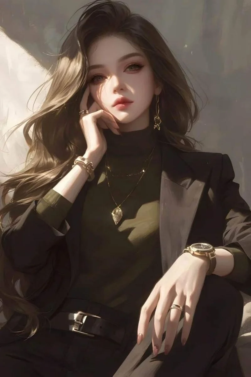 Thêm thần thái mạnh mẽ với avatar nữ ngầu