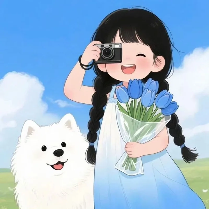 Tạo phong cách sinh động với avatar nữ dễ thương