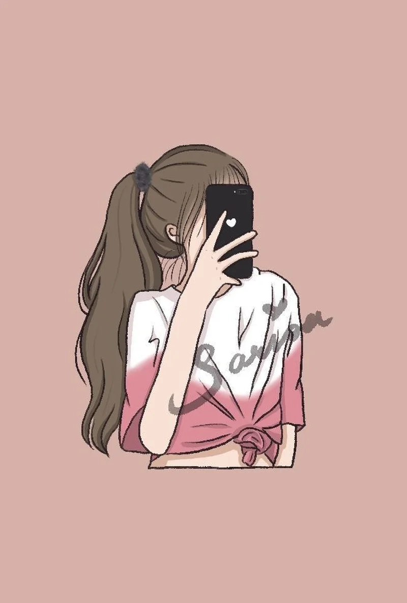 Thêm sự cute nổi bật cùng avatar đẹp nữ cute che mặt