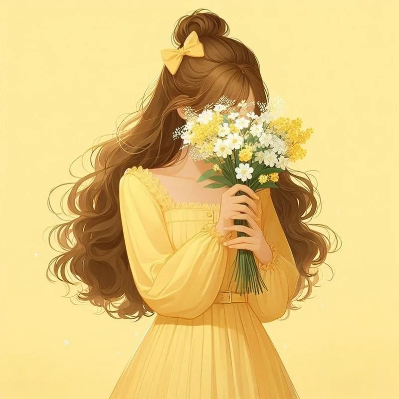 Cập nhật phong cách dễ thương với hình avatar cute nữ che mặt