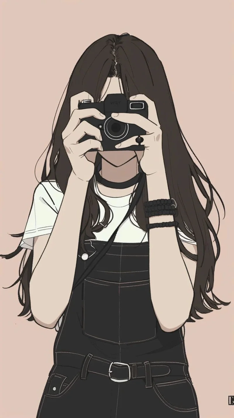 Thêm sự dễ thương cho hồ sơ với avatar nữ cute che mặt