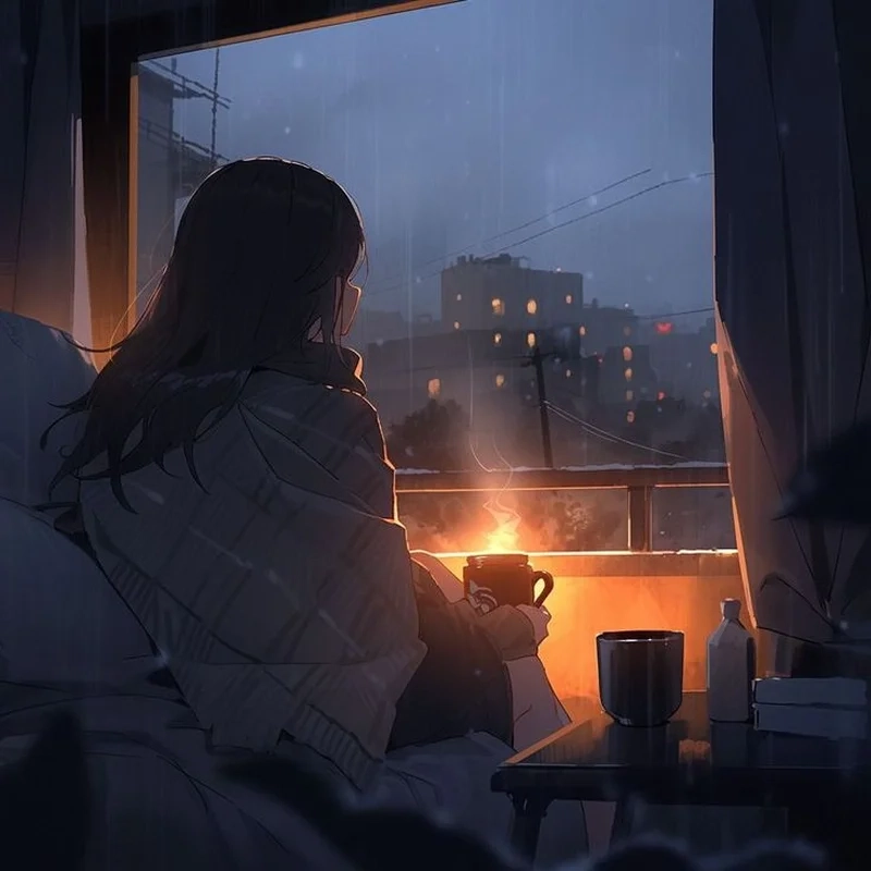 Thể hiện tâm trạng buồn cùng avatar buồn thất tình