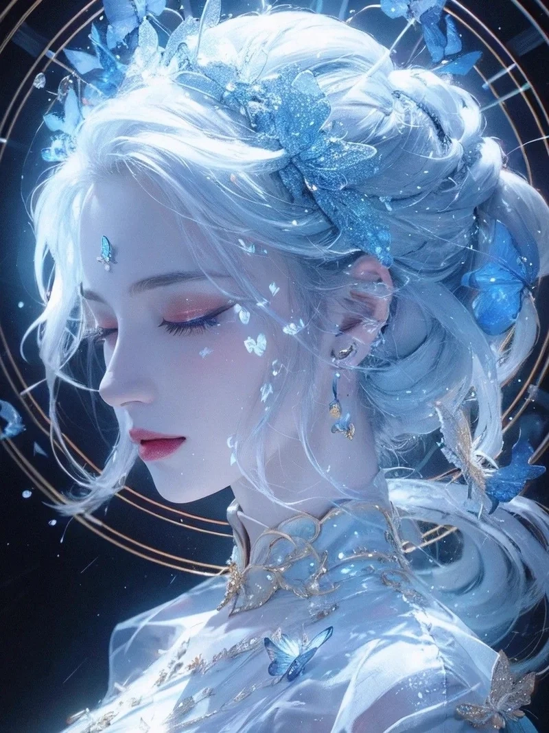 Khám phá phong cách tươi mới với avatar màu xanh dương