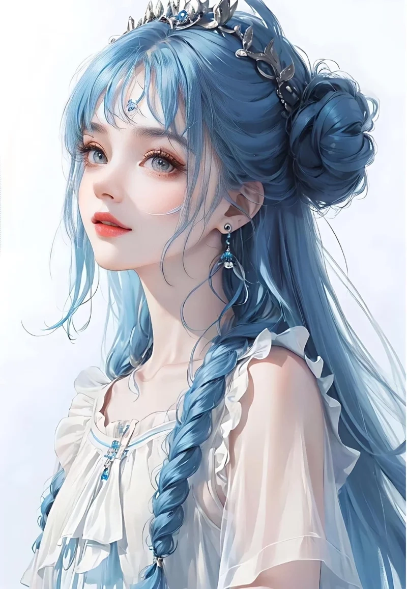 Chọn sự tinh tế với ảnh avatar màu xanh dương