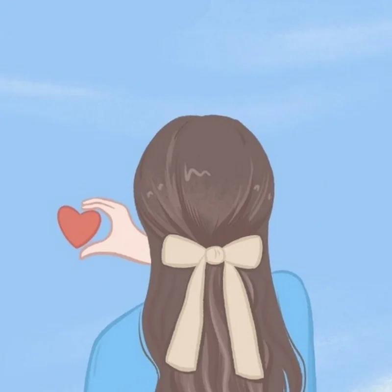 Tạo điểm nhấn thanh lịch với avatar màu xanh dương cho nữ