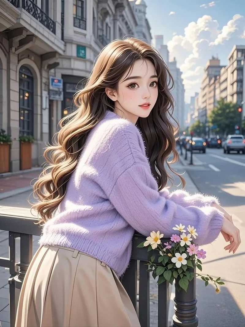 Thêm nét cute nổi bật với avatar gái xinh cute
