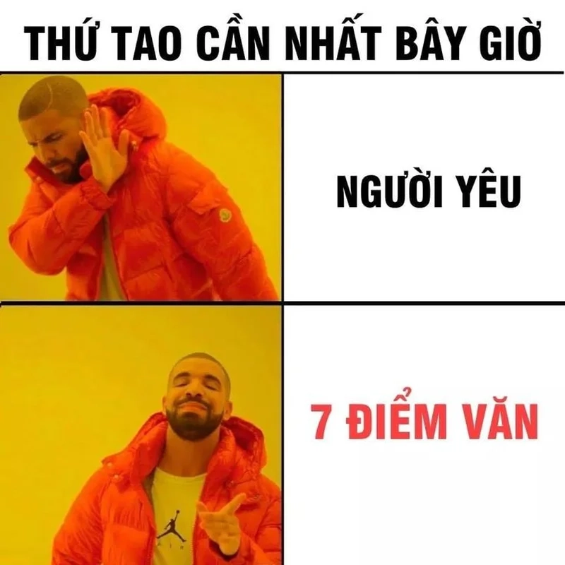 Cười sảng khoái cùng meme môn Văn vui nhộn