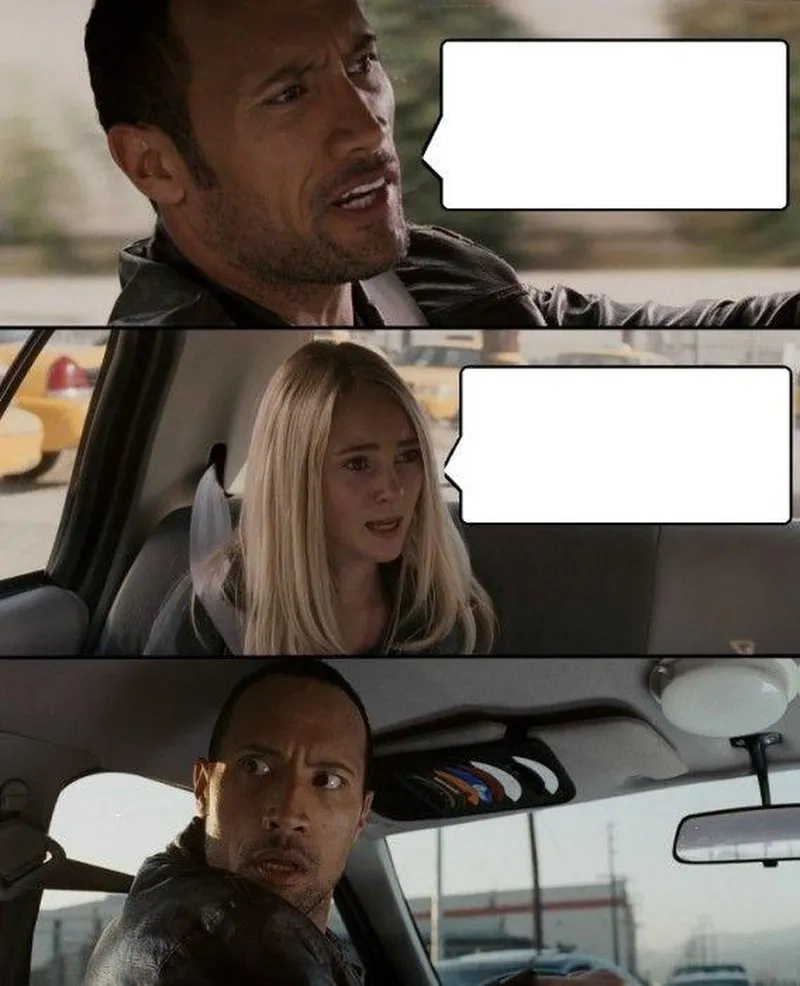 Hình The Rock mạnh mẽ thật meme The Rock