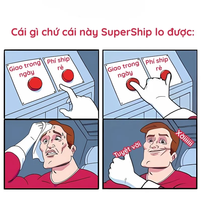 Lựa chọn khó khăn quá thật meme two buttons