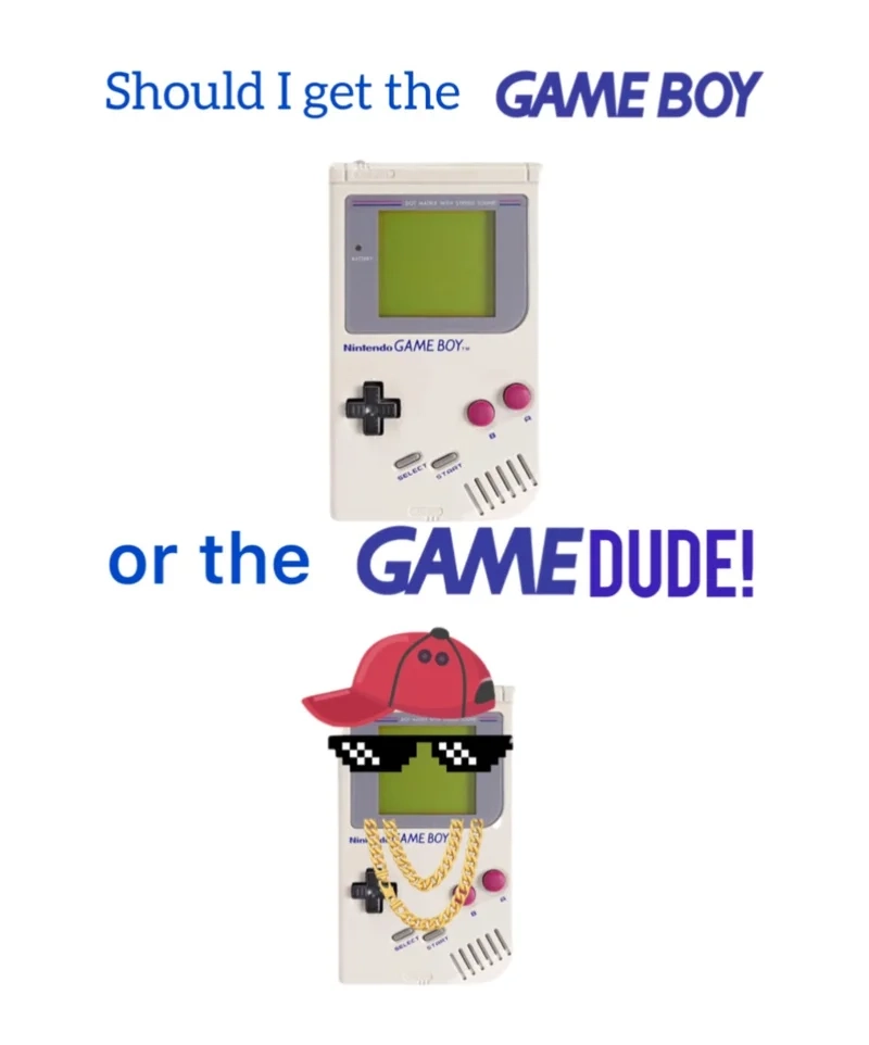 Khi game cầm tay là chân ái cùng meme game boy