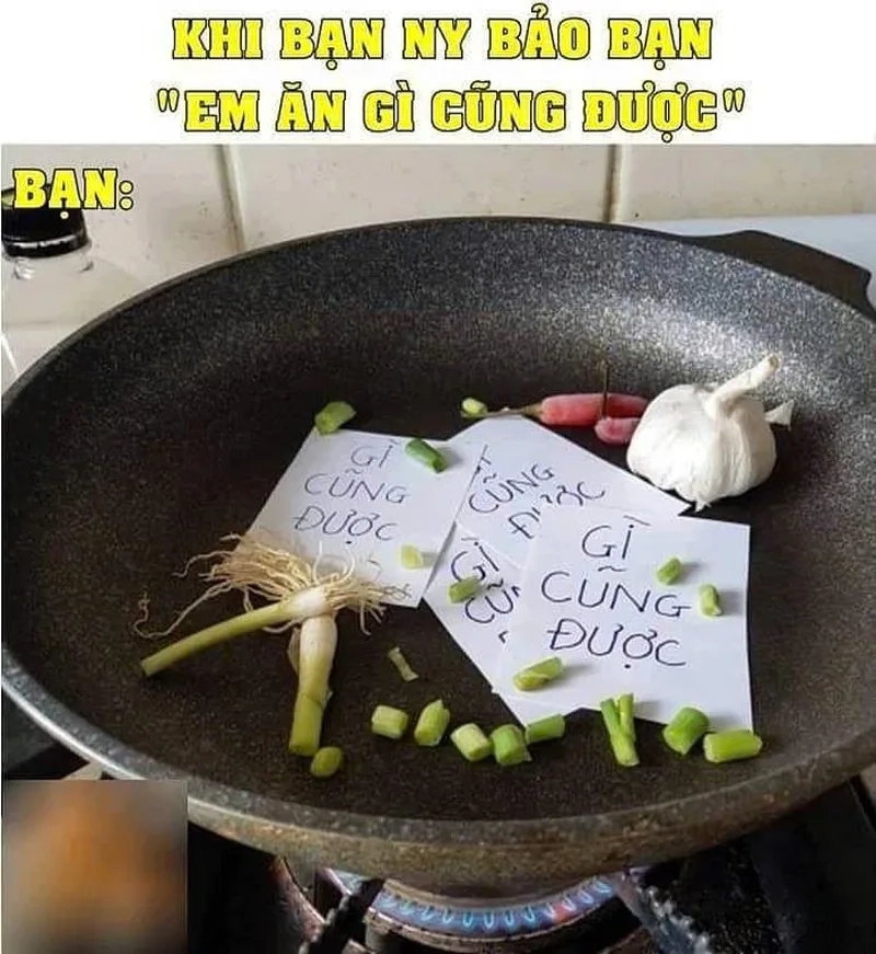 Nấu ăn và kết quả gây cười nhờ meme nấu ăn và kết quả