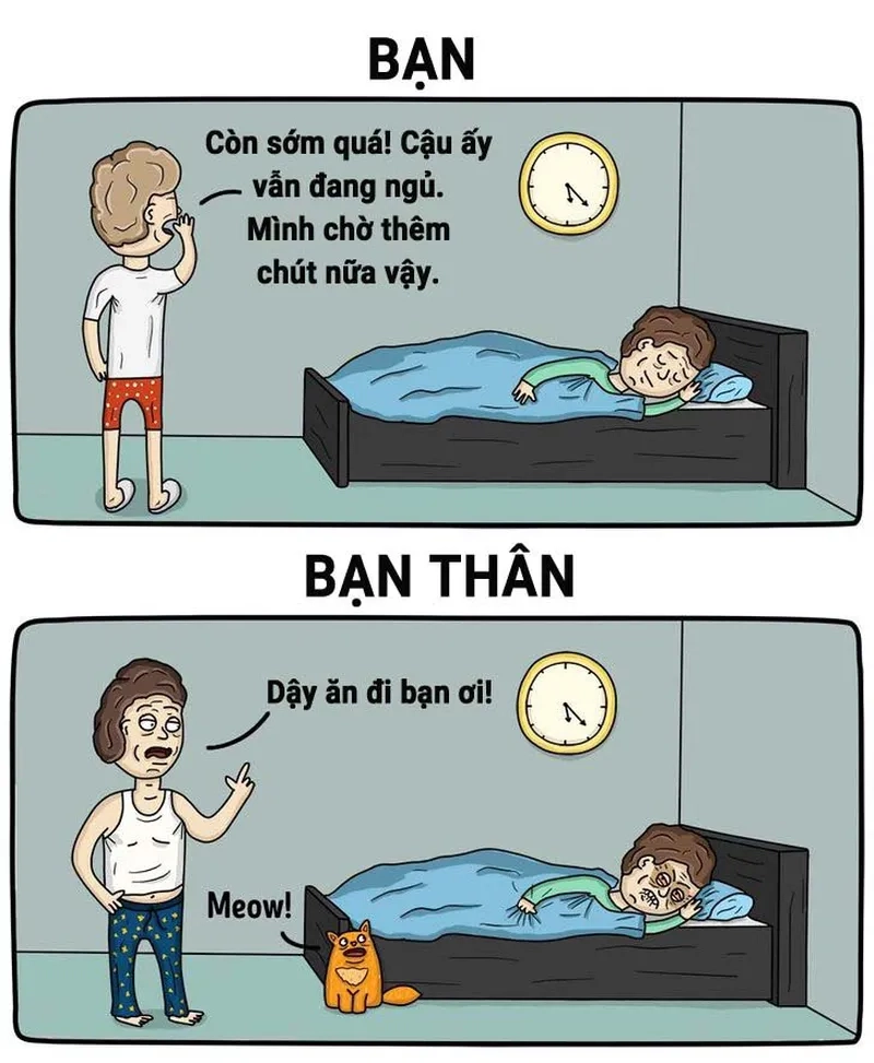 Khi Nam trêu tôi quá đà tôi meme bạn thân là con trai