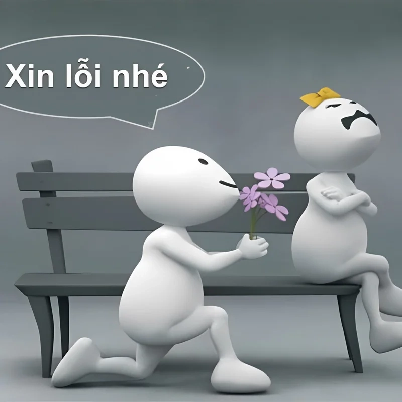 Cười thả ga cùng meme xin lỗi hài hước