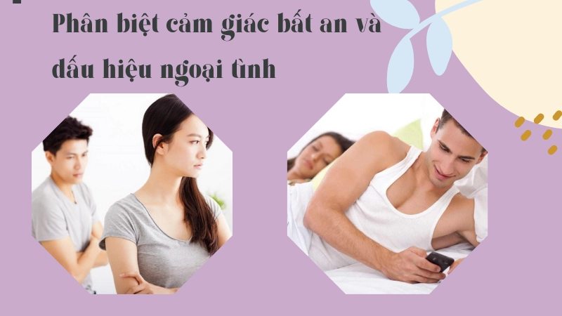 Ánh mắt nghi ngờ của người vợ khi thấy chồng có biểu hiện lạ
