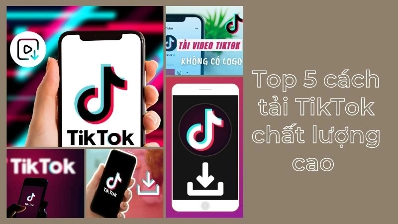 Top 5 cách tải TikTok chất lượng cao miễn phí tốt nhất