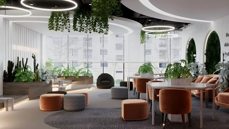 Tạo dựng không gian nghỉ ngơi tách biệt công việc