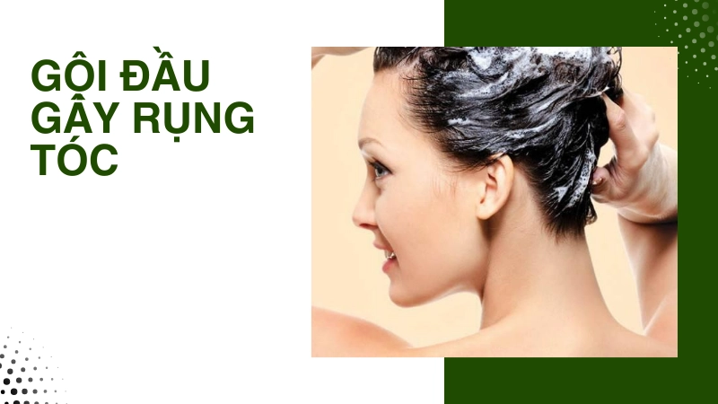 Sai lầm khi gội đầu khiến rụng tóc nhiều hơn