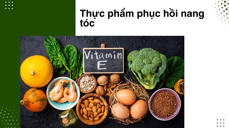 Nhóm thực phẩm phục hồi nang tóc hư tổn nhanh chóng