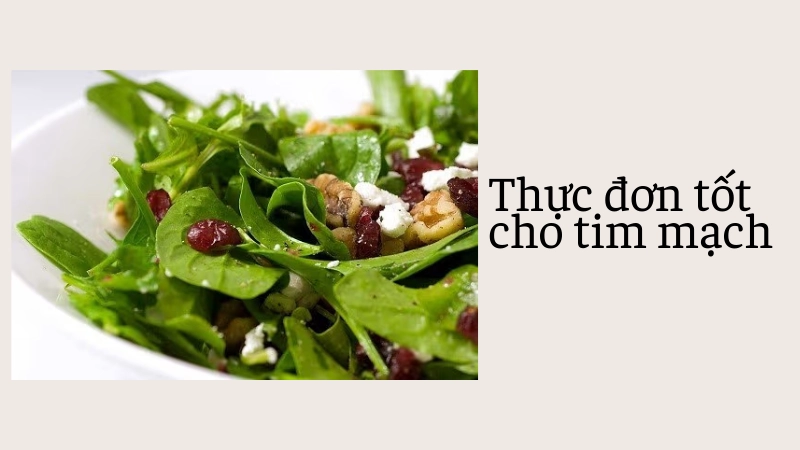 Kinh nghiệm lên thực đơn bảo vệ hệ tuần hoàn